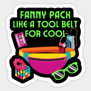 Lispe Fanny Pack like a Tool Belt for Cool, Funny Fanny Bag Sticker